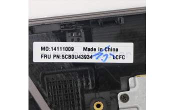 Lenovo 5CB0U43934 COVER Upper Case ASM_IT L 81TC IG
