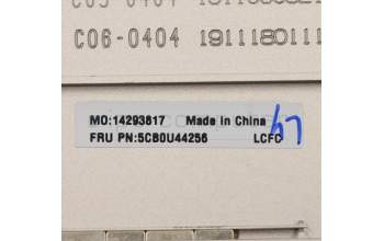 Lenovo 5CB0U44256 COVER Upper Case ASM_HB L 81Q9_MC