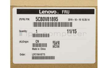 Lenovo 5CB0V81895 COVER A_Cov,SR,FHD CNC w/ gaskets
