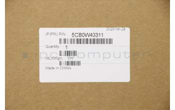 Lenovo 5CB0W43311 COVER Upper Case ASM_US INTE L81VDIMRBKD