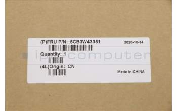 Lenovo 5CB0W43351 COVER Upper Case ASM_UK L81VBBKTEXD