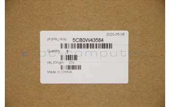 Lenovo 5CB0W43584 COVER Upper Case ASM_HB W 81TE IG BL