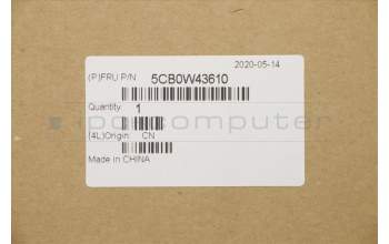 Lenovo 5CB0W43610 COVER LCD Cover L 81XC SR