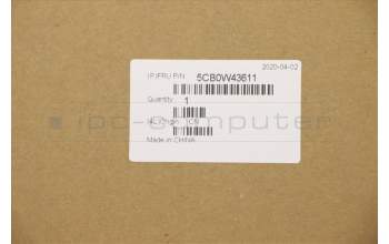 Lenovo 5CB0W43611 COVER LCD Cover L 81XC BLUE