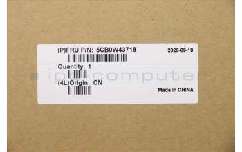 Lenovo 5CB0W43718 COVER UpperCaseASMUS INTE L81XA LIGSRAL