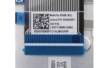 Lenovo 5CB0W43753 C-Abdeckung mit Tastatur, Bulgarisch, Hintergrundbeleuchtung