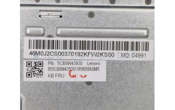 Lenovo 5CB0W43930 COVER Upper Case ASM_FR W 81VS PG