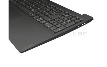 5CB0W44082 original Lenovo clavier incl. topcase DE (allemand) gris/gris