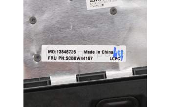 Lenovo 5CB0W44167 COVER Upper Case ASM_UKR L81YB IGTEX