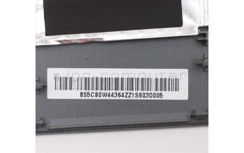 Lenovo 5CB0W44364 COVER Upper Case20RV FP_MGR_BL_ RUS