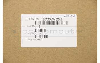 Lenovo 5CB0W45246 COVER Upper CaseQ20RWFP_MGR_BL_CZ/SK