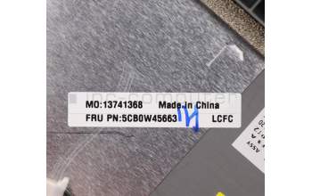 Lenovo 5CB0W45663 COVER Upper Case ASM_SW L81W8IMRGR