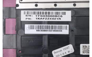 Lenovo 5CB0X55913 COVER Upper Case ASM_ND Q82A1 OC