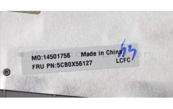Lenovo 5CB0X56127 COVER Upper Case ASM_IT L81YK BLNFPPG