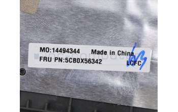 Lenovo 5CB0X56342 COVER Upper Case ASM_IT L81YK NBLFPGG