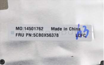 Lenovo 5CB0X56378 COVER Upper Case ASM_SA L81YK NBLNFPGG