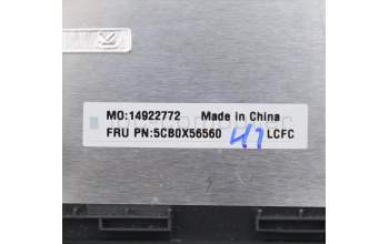 Lenovo 5CB0X56560 COVER Upper Case ASM_PO L81WA NFPBKDIS