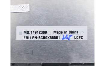 Lenovo 5CB0X56561 COVER Upper Case ASM_LA L81WA NFPBKDIS