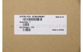 Lenovo COVER Upper Case ASM_GR L81WA NFPBKDIS pour Lenovo IdeaPad 3-14ARE05 (81W3)