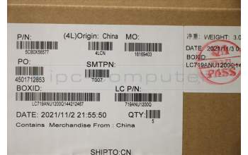 Lenovo 5CB0X56577 COVER Upper Case ASM_SW L81WA NFPBKDIS