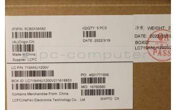 Lenovo 5CB0X56582 COVER UpperCaseASM_FR-ARL81WANFPBKDIS