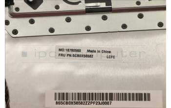 Lenovo 5CB0X56582 COVER UpperCaseASM_FR-ARL81WANFPBKDIS