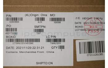 Lenovo 5CB0X56604 COVER Upper Case ASM_BE L81WA NFPPGYDIS