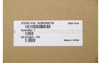 Lenovo 5CB0X56735 COVER Upper Case ASM_UK L81WA FPCRDDIS