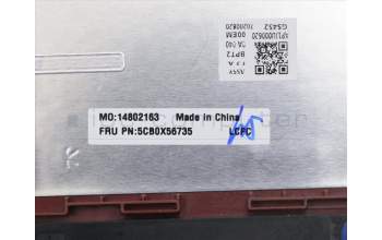 Lenovo 5CB0X56735 COVER Upper Case ASM_UK L81WA FPCRDDIS