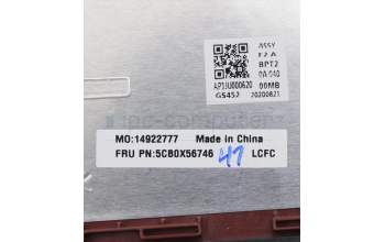 Lenovo 5CB0X56746 COVER Upper Case ASM_FR L81WA FPCRDDIS
