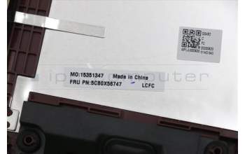 Lenovo 5CB0X56747 COVER Upper Case ASM_GR L81WA FPCRDDIS