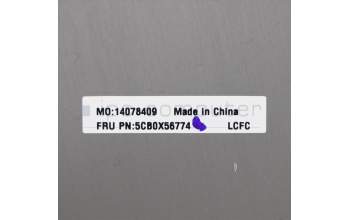 Lenovo 5CB0X56774 COVER LCD Cover L 81WC GREY