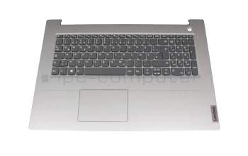 5CB0X56878 original Lenovo clavier incl. topcase DE (allemand) gris/argent (Fingerprint)