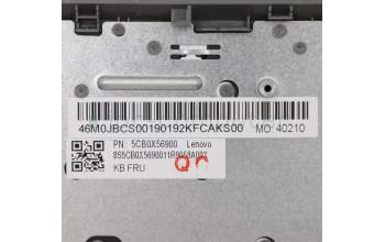 Lenovo 5CB0X56900 COVER Upper Case ASM_UK W 81VT PG