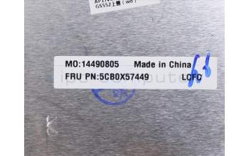Lenovo 5CB0X57449 COVER Upper Case ASM_SP L81WB NFPBKDIS
