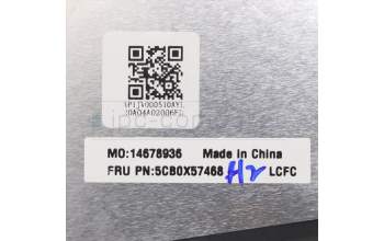 Lenovo 5CB0X57468 COVER Upper Case ASM_SA L81WB NFPBKDIS