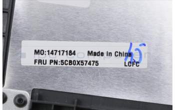 Lenovo 5CB0X57475 COVER Upper Case ASM_UKR L81WBNFPBKDIS