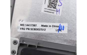 Lenovo 5CB0X57512 COVER Upper Case ASM_PO L81WB FPPGYDIS