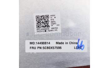 Lenovo 5CB0X57596 COVER Upper Case ASM_US L81WB NFPCRDDIS
