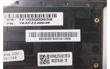 Lenovo 5CB0X57626 COVER Upper Case ASM_US L81WB FPCRDDIS