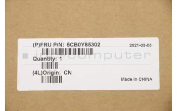 Lenovo 5CB0Y85302 COVER Upper Case ASM_UK BL NFP W81X1PG