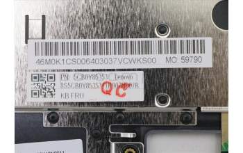 Lenovo 5CB0Y85353 COVER Upper Case ASM_BE NBL NFP W81X1PG