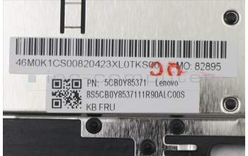 Lenovo 5CB0Y85371 COVER Upper Case ASM_LA BL FP W81X1PG