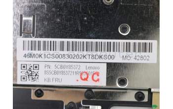 Lenovo 5CB0Y85372 COVER Upper Case ASM_CF-E BL FP W81X1PG