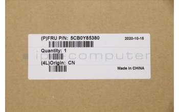 Lenovo 5CB0Y85380 COVER Upper Case ASM_JA BL FP W81X1PG
