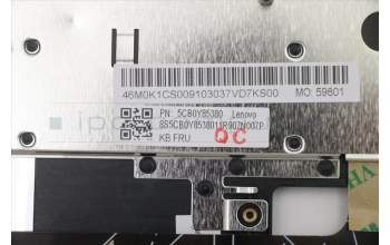 Lenovo 5CB0Y85380 COVER Upper Case ASM_JA BL FP W81X1PG