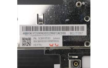Lenovo 5CB0Y85381 COVER Upper Case ASM_GK BL FP W81X1PG
