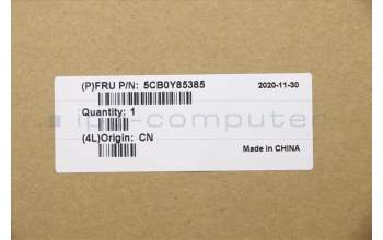 Lenovo 5CB0Y85385 COVER Upper Case ASM_BE BL FP W81X1PG