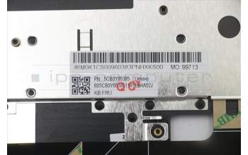 Lenovo 5CB0Y85385 COVER Upper Case ASM_BE BL FP W81X1PG