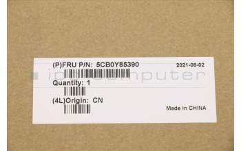 Lenovo 5CB0Y85390 COVER Upper Case ASM_CZ-SK BL FP W81X1PG
